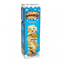 яя Розважальна гра Джанга 54 бруски дерев'яна українською мовою (30770) Strateg