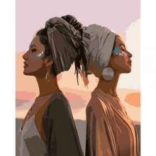 яя Картина за номерами Жіноча єдність 40х50 см (GS733)