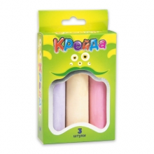 яя Крейда Велика кругла різнокольорова - 3 шт (50100) Strateg 