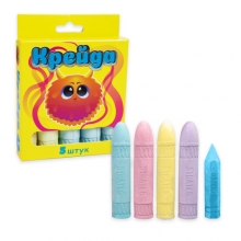 яя Крейда Strateg Фіурна різнокольорова - 5 шт (50117)