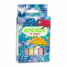 яя Крейда Strateg Маленька кругла різнокольорова - 12 штук (50106)