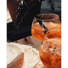 яя Картина за номерами Апероль на двох 40х50 см (GS798)