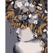 яя Картина за номерами Золота таємничість 40х50 см (GS1001)