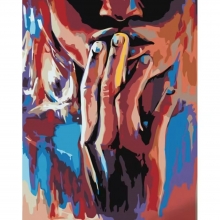 яя Картина за номерами Таємні думки 40х50см (GS1141)