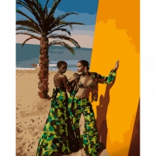 яя Картина за номерами Дівчата сонця 40х50 см (GS1293)