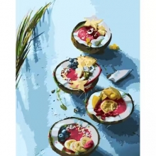 яя Картина за номерами Екзотичний десерт 40х50см (GS1316)