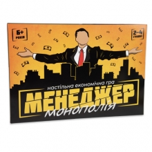 яя Настільна гра Менеджер українською мовою (30342) Strateg 
