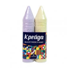 яя Крейда Strateg Олівець великий - 2 штуки по 20х4 см кольорова (50124)