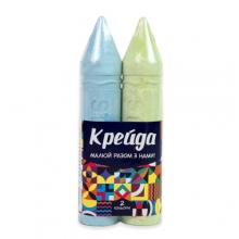 яя Крейда Strateg Олівець - 2 штуки по 15х3 см кольорова (50125)