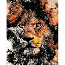 яя Картина за номерами Неймовірний лев 40х50 см (GS1505)