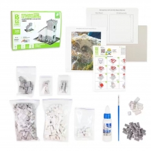 яя Будівельний набір для творчості з міні-цеглинок BLOCKY Башта Майстра Strateg (31008)