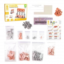 яя Будівельний набір для творчості з міні-цеглинок BLOCKY Римська Арка Strateg (31018)