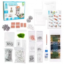 яя Будівельний набір для творчості з міні-цеглинок BLOCKY Мостова Цитадель Strateg (31026)