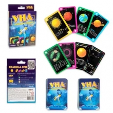 яя Настільна гра Strateg УНА космічна карткова укр (30448)