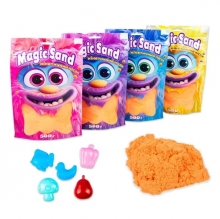 яя Кінетичний пісок Strateg Magic sand в пакеті 39403-7 помаранчевий, 0,500 кг