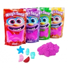 яя Кінетичний пісок Strateg Magic sand в пакеті 39404-4 фіолетовий, 1 кг