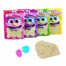 яя Кінетичний пісок Strateg Magic sand в пакеті 39401-1 класичний, 0,200 кг