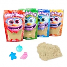 яя Кінетичний пісок Strateg Magic sand в пакеті 39402-1 класичний, 0,350кг