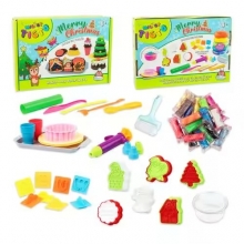 яя Набір для творчості Містер тісто Merry Christmas Strateg українською мовою (41022)