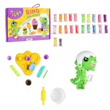 яя Набір для творчості Містер тісто Dino Ice Cream Strateg укр (41024)