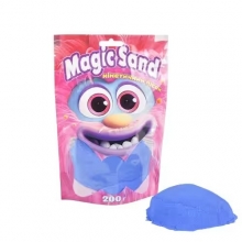 яя Кінетичний пісок Strateg Magic sand в пакеті 39401-9 синій, 0,200 кг