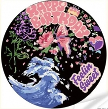 яя Вініл за номерами Святкове море квітів 30х30 см (GP-19)