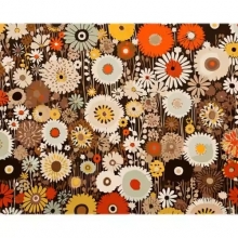 яя Картина за номерами Колірна симфонія на кольоровому фоні 40х50 см (MZ046)