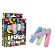 яя Крейда Велика кругла - 4 штуки різнокольорова (50115)
