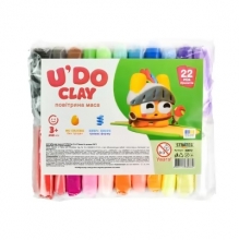 яя Набір для творчості "U'DO Clay 22 шт." брикет 6 г (30872)