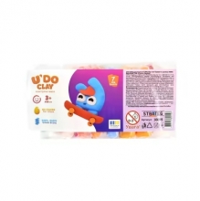 яя Набір для творчості "U'DO Clay 7 шт." брикет 6 г (30895)