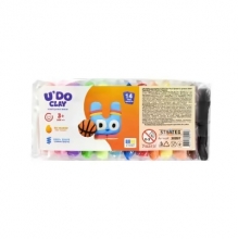 яя Набір для творчості "U'DO Clay 14 шт." брикет 6 г (30897)