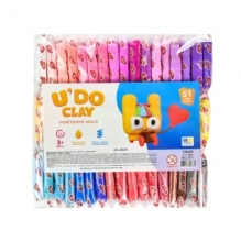 яя Набір для творчості "U'DO Clay 51 шт." брикет 6 г (30921)