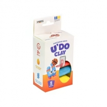 яя Набір для творчості "U'DO Clay 5 шт." брикет 10 г (30843)