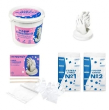 яя Набір для творчості Набір сімейний для створення 3D зліпків рук (30913)