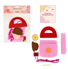 яя Набір для шиття Strateg Фетрова сумочка: Друзі (31031)