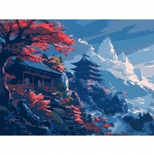 яя Картина за номерами Гірський спокій 30Х40 (SS-1257)