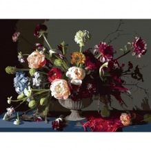 яя Картина за номерами Розкішний букет 30Х40 (SS-1271)