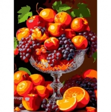 яя Картина за номерами Фруктова палітра 30Х40 (SS-1282)