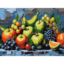 яя Картина за номерами Фруктова класика 30Х40 (SS-1303)