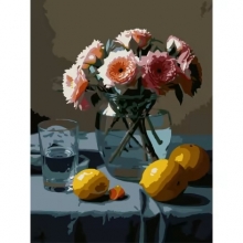 яя Картина за номерами Квіти й лимони 30Х40 (SS-1316)