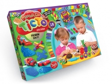 яя Тісто для ліпки Master Do коробка 18 кольорів люкс укр TMD-03-05 Danko Toys