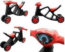 я Беговел Мінібайк Чорно-Червоный 0136/02 Doloni Toys