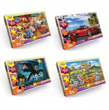 я Пазли 35 великі м'які S35-10-01/16 Danko Toys