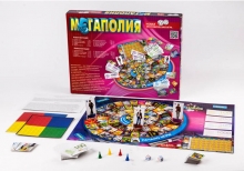 я Гра настільна велика Мегаполія укр DTG6U Danko Toys
