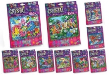 я Набір Мозаїка з кристалів Crystal Mosaic Kids CRMk-01-01/10 Danko Toys