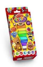 я Тісто для ліпки Master Do коробка 10 кольорів укр TMD-02-01 Danko Toys