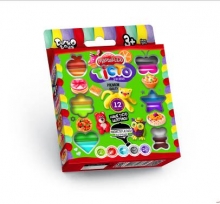 я Тісто для ліпки Master Do коробка 12 кольорів укр TMD-02-04 Danko Toys