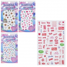 Косметика FG22120776B-3, наліпки на нігті, по 1шт!