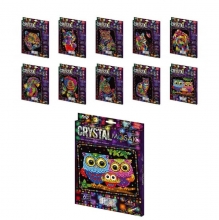я Набір Мозаїка з кристалів Crystal Mosaic CRM-02-01U/10 Danko Toys