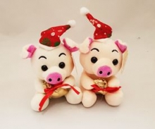 яя М'яка іграшка Свинка с подарком 004159